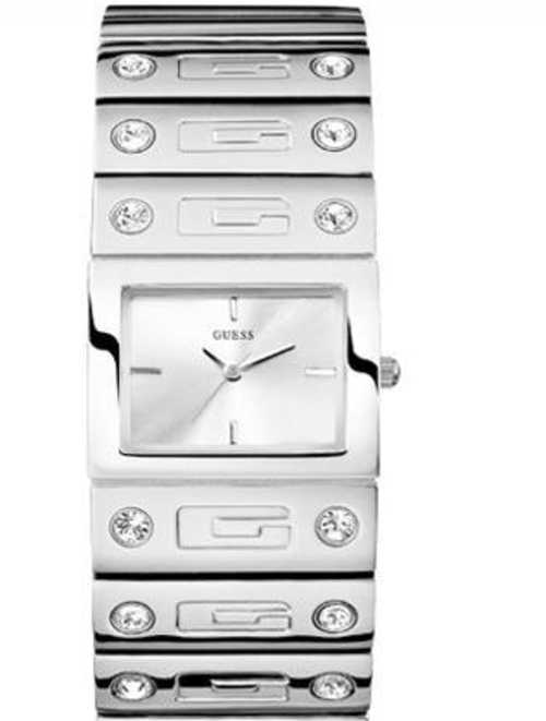 BRAND NEW  GUESS G TRACK Jewellery Ladies Square watch W11107L1**STUNNING MODEL**