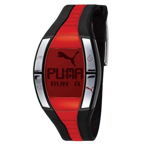 BRAND NEW PUMA  Women's Active Collection Fluctuation Watch  Black and Red PU910192001