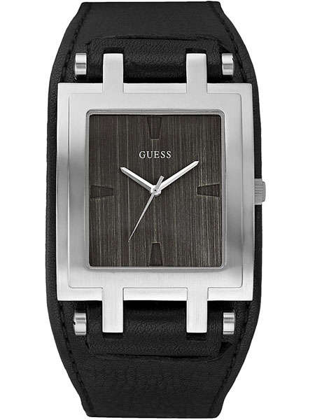BRAND NEW GUESS Gents Black Leather Blazer  Watch W75039G1**CLASSY  AND TRENDY**