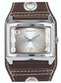 BRAND NEW MEN'S TOMATO COLLECTION Gents Brown Stainless Steel T164097**STUNNING MODEL**