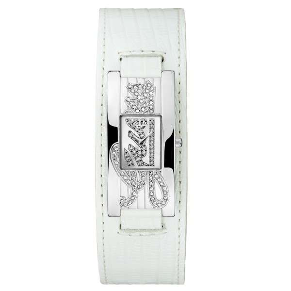 BRAND NEW GUESS Ladies White Mini Autograph Leather Watch W80055L3**STUNNING MODEL**