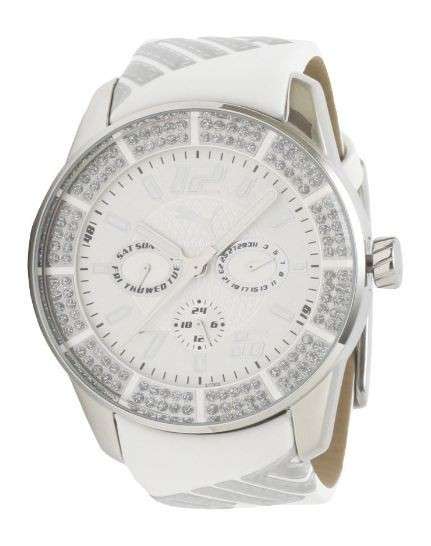 BRAND NEW  Puma Women's White  Motor Watch Luminous Markers with Crystals PU101752002**STUNNING**