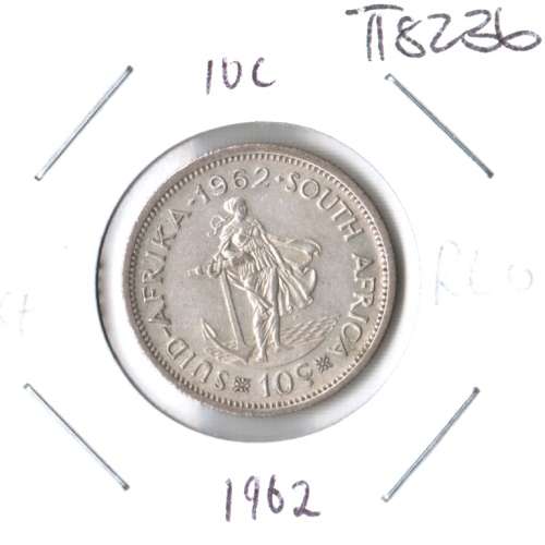 1962 silver 10c