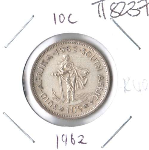 1962 silver 10c
