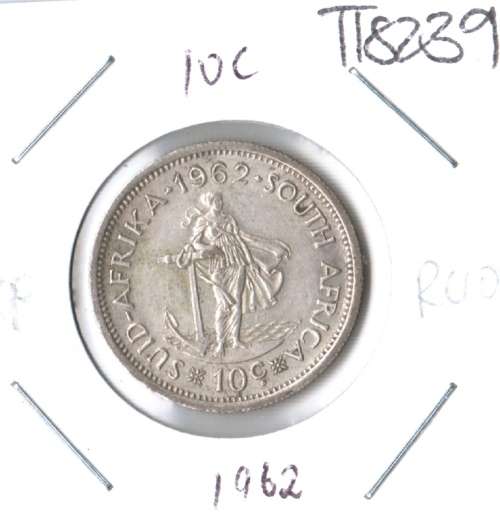 1962 silver 10c