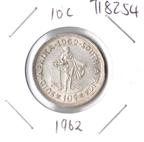 1962 silver 10c