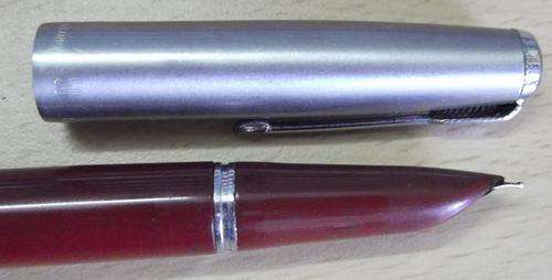 Vintage Parker Fountain pen - Red, made in USA