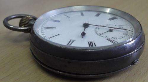 Phenix pocket watch 93.5 silver - looks great, runing perfectly