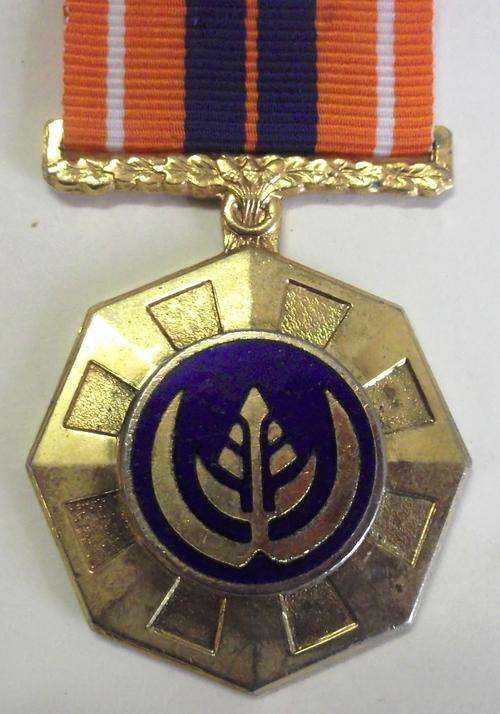Pro patria medal, no. 188258 - full size with ribbon