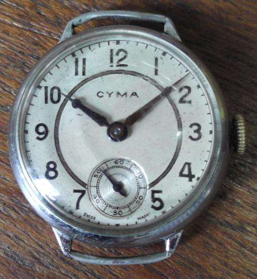 Vintage Cyma ladies watch, manual wind - Not working