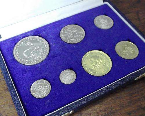 SA Short Proof set 1961 in SAM box - Only 4,391 minted