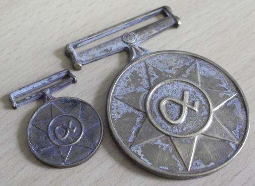 Unity Medal plus miniature - no ribbons