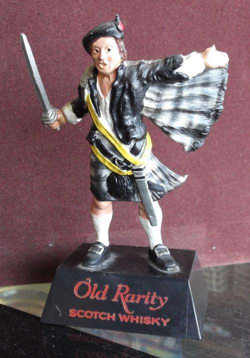 Old Rarity Scotch whisky figure - as per photos