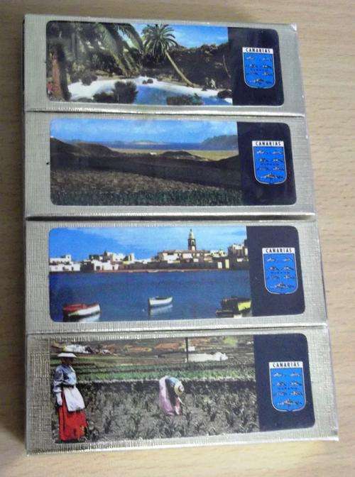 Vintage matchboxes from Canary Islands(Canarias) - 4 boxes sealed in plastic