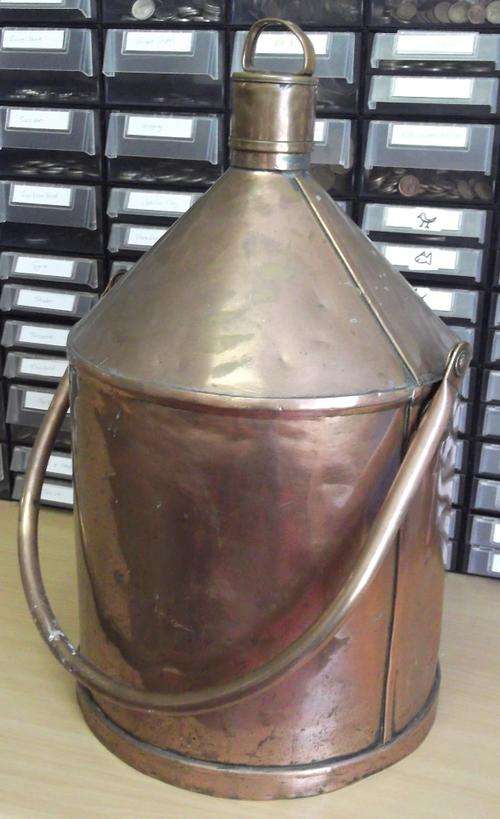 Large copper kettle - as per photos
