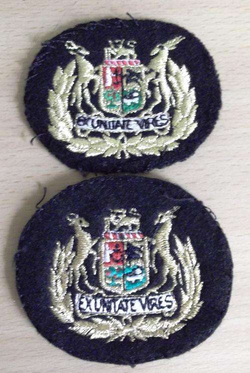 SA Navy, Warrant Officer's rank badges(x2)