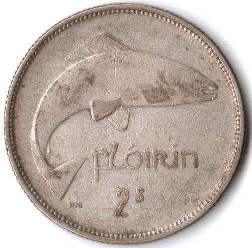 Ireland 2 Shillings(Florin) 1928 silver - as per scans