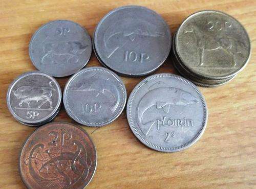 Ireland - Lot of mixed coins, 7 different