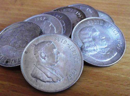 SA  R1 1966(x2) & 1967(x6) - Investment in Silver - bid per coin