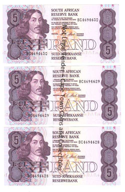 SA R5 Stals 3 notes in sequence