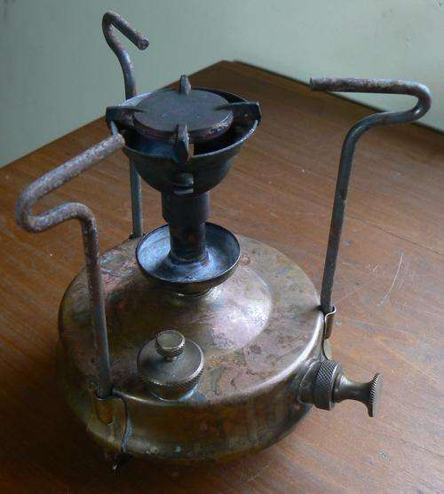 Vintage 1960s Optimus camping stove Model 96, made in Sweden