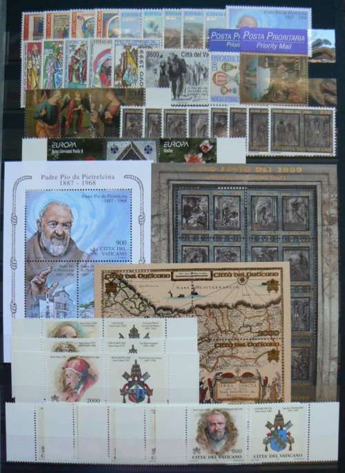 Vatican full set of 1999 MNH stamps