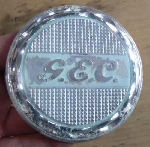 Vintage General Electric refrigerator emblem