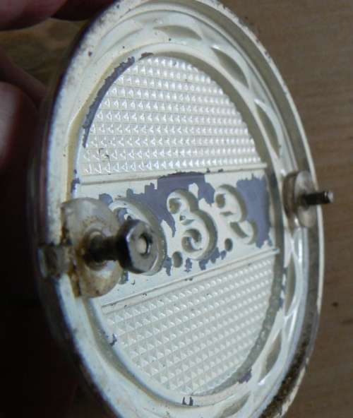 Vintage General Electric refrigerator emblem