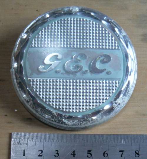 Vintage General Electric refrigerator emblem