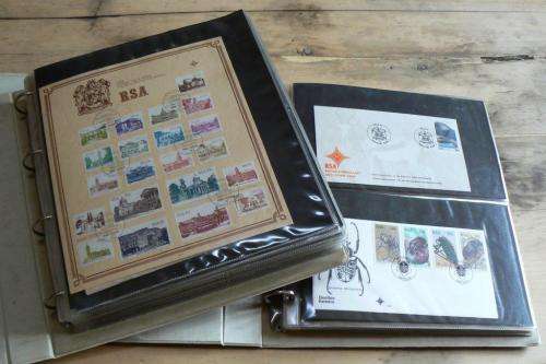 SA 4th Definitive Series - near complete collection - FDCs, commemorative covers & date stamp cards