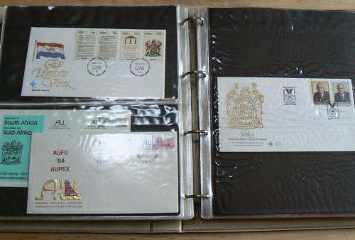 SA 4th Definitive Series - near complete collection - FDCs, commemorative covers & date stamp cards