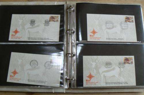 SA 4th Definitive Series - near complete collection - FDCs, commemorative covers & date stamp cards