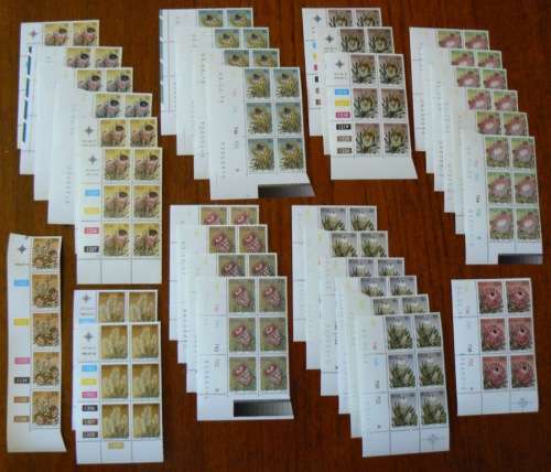 1977 RSA lot of 33 control blocks 3rd definitive series