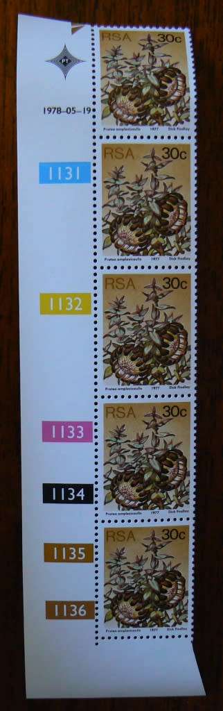 1977 RSA lot of 33 control blocks 3rd definitive series