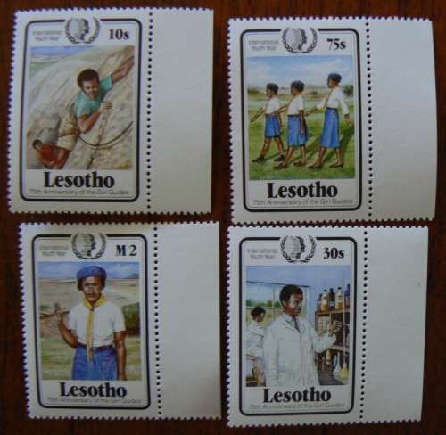Lot of 31 Lesotho MNH stamps 1985-1990, CV$60