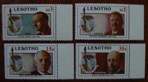 Lot of 31 Lesotho MNH stamps 1985-1990, CV$60