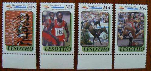 Lot of 31 Lesotho MNH stamps 1985-1990, CV$60