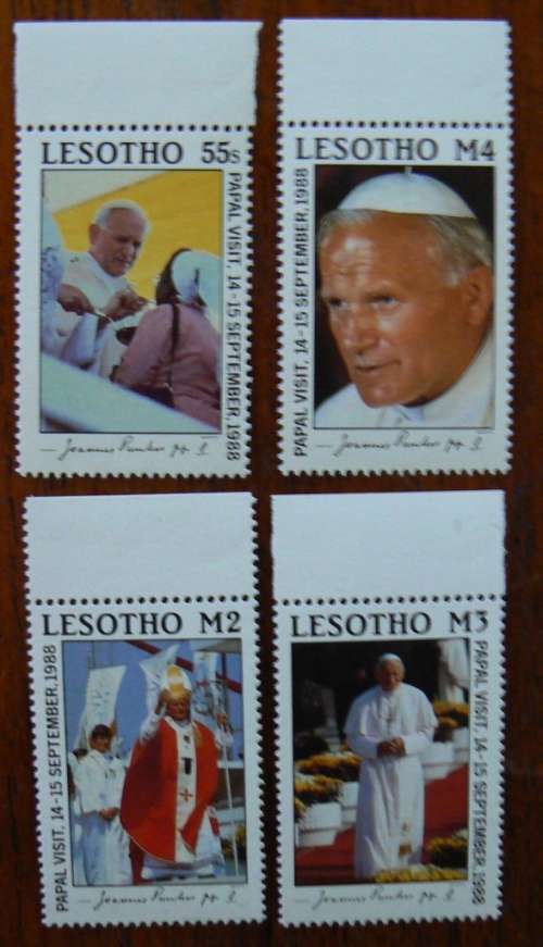 Lot of 31 Lesotho MNH stamps 1985-1990, CV$60