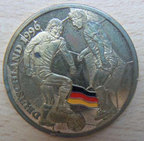 Germany Euro 96 winners commemorative football medallion