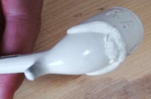 Antique clay pipe by Charles Crop of London, unused, late 1800s/early 1900s - see listing for detail