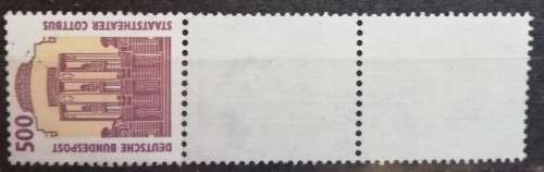 Germany lot of 300, 400 & 500 Pfennig building stamps 1991-1993 used + multiples