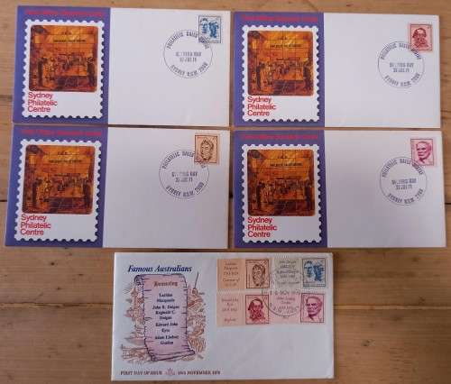 Australia lot of 20 FDCs from 1971