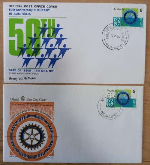 Australia lot of 20 FDCs from 1971