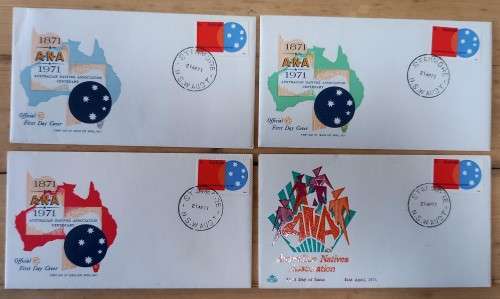 Australia lot of 20 FDCs from 1971
