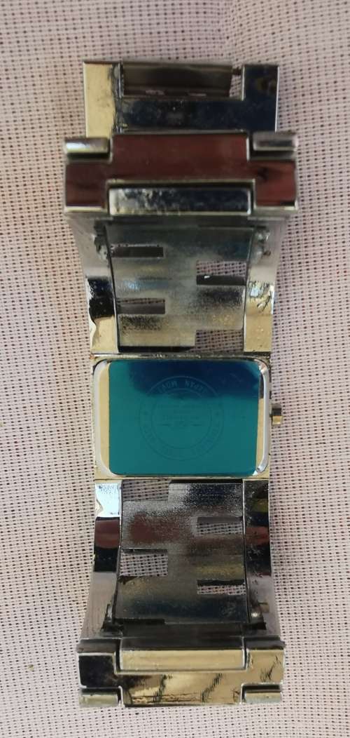 Ladies Ian Daniels jewelled bracelet-style quartz watch - new battery, working