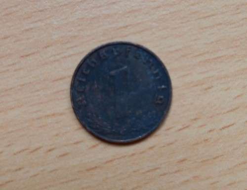 Germany Third Reich 1 Reichspfenning 1940J