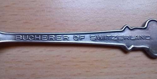 Collectible vintage Rolex spoon, by Bucherer of Switzerland