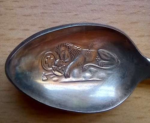 Collectible vintage Rolex spoon, by Bucherer of Switzerland