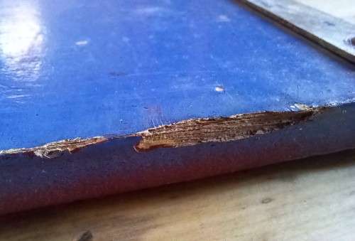 Original apartheid-era SA Railways Whites Only / Net Blankes wooden sign - one sided