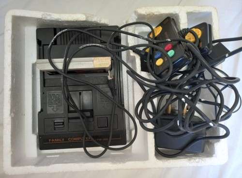 Vintage Famiclone Speedy Boy famicom game console with game, untested